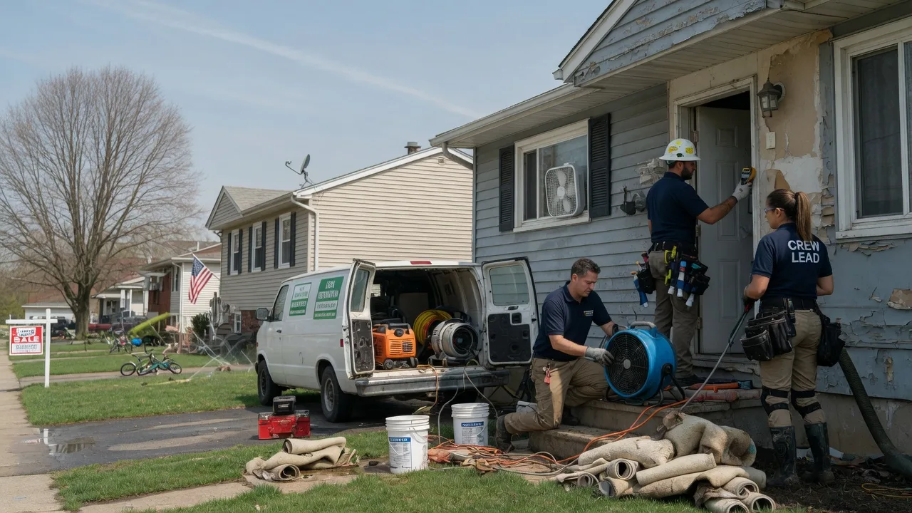 Flood Cleanup in Orchard Park, NY near me
